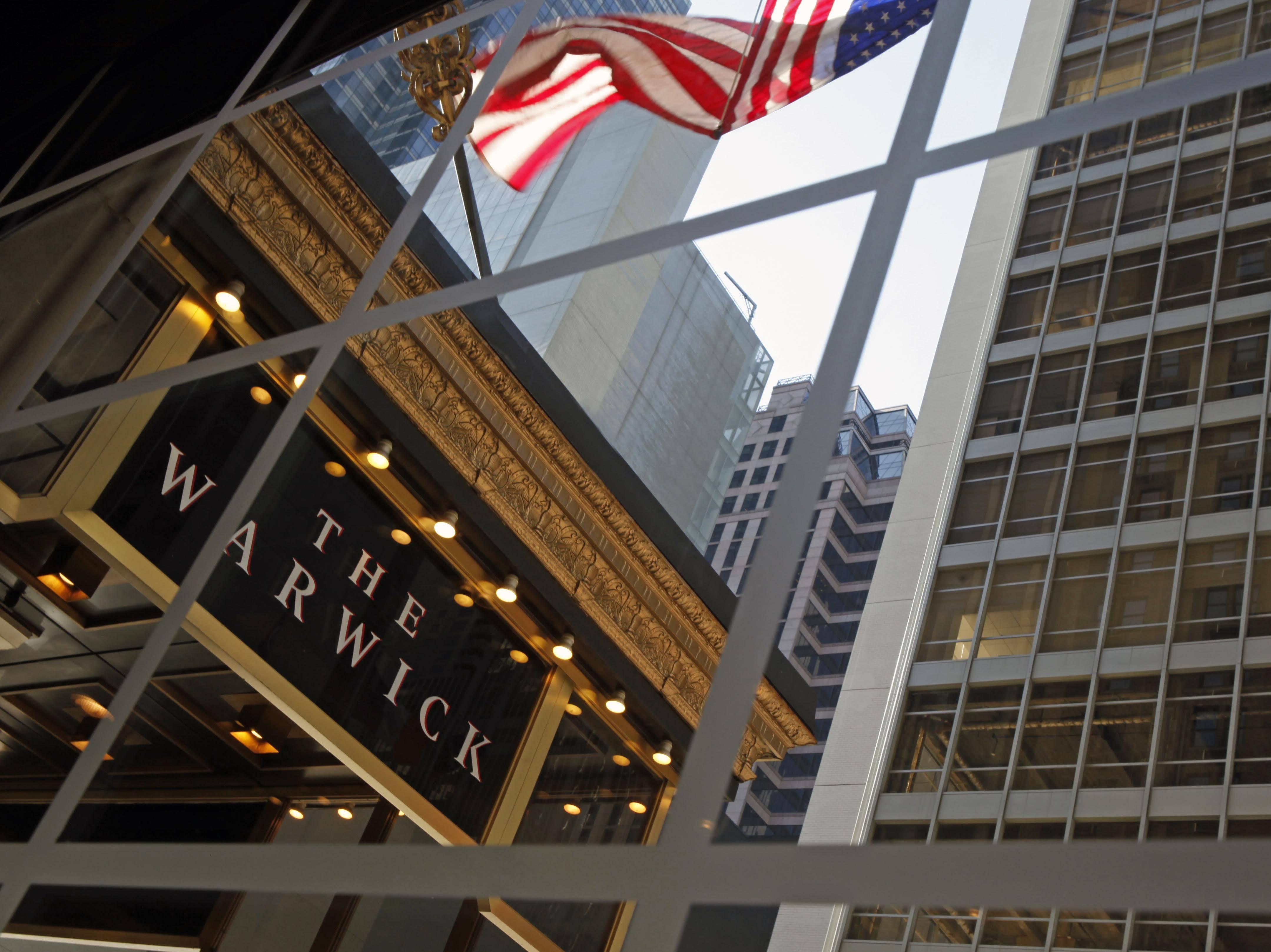 Hotel Warwick New York Esterno foto